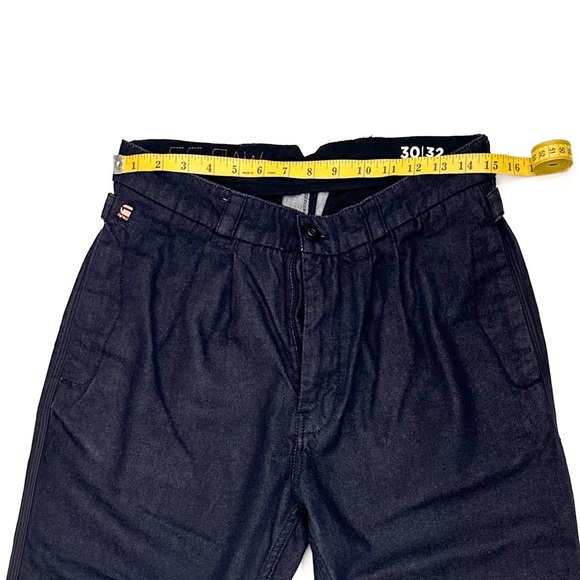 Men's G-Star Raw Denim VARVE RELAXED PLEATED CHINO Size 30 x 32 Button Fly - Picture 6 of 14